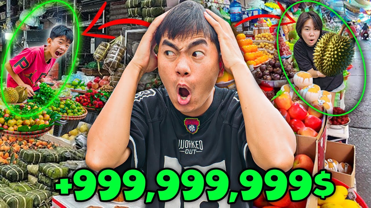 Thái Chuối Trốn Tìm Giải Đố Trong Chợ - Rượt Đuổi Căng Thẳng!