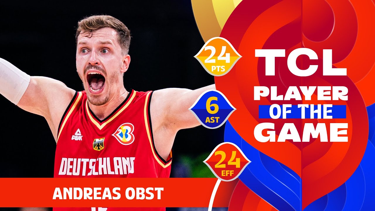 Andreas Obst (24 PTS) | TCL Player Of The Game | USA vs GER