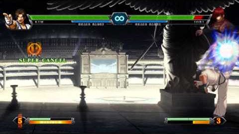 King of fighters XIII command short cut and hold button trick