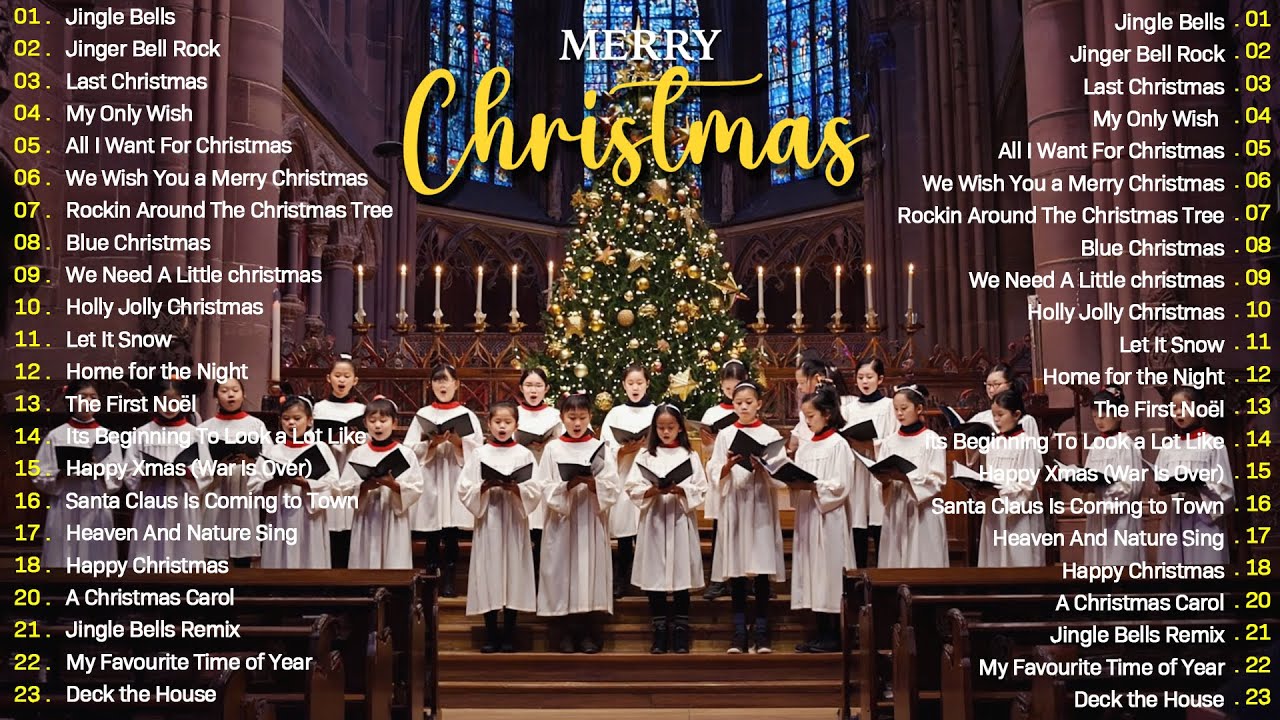 Heavenly Christmas Choir 2025 ✨ Top 50 Traditional Carols & Sacred Holiday Music 🎄