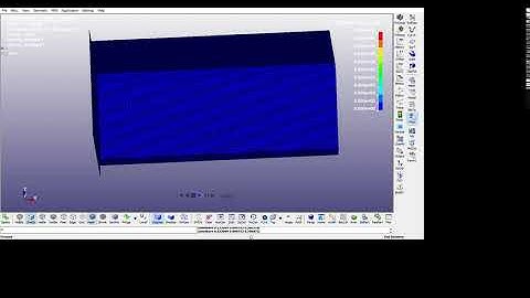 simulation of crash test on crashbox with 1.5mm thicknes