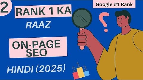 On Page SEO 2025 | Title, Meta, URL, Keywords – Full Optimization Guide (Ep. 2)