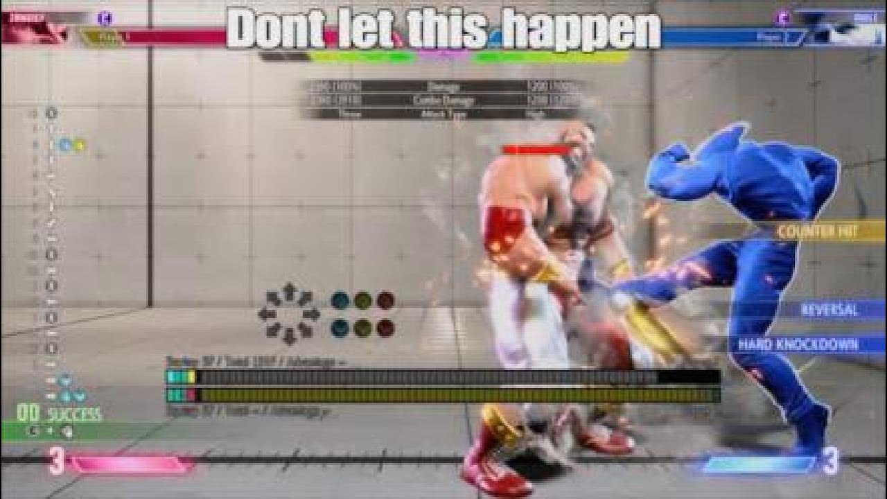 Zangief Backthrow Punish Counter SPD Timing YouTube