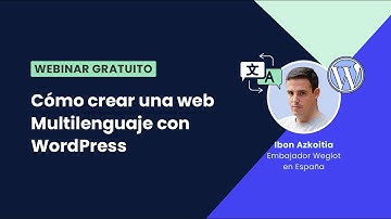 Hoe maak je een meertalige website met WordPress | Webinar