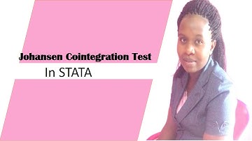 Johansen Cointegration Test in STATA