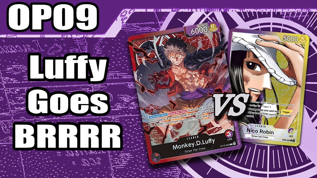 [OP09 POV] Gear 5 is the GOAT! RP Luffy vs Robin