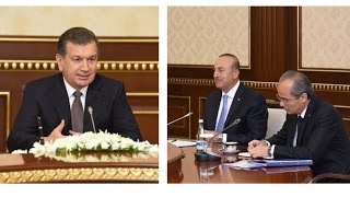 O‘zbekiston Prezidenti Turkiya tashqi ishlar vazirini qabul qildi