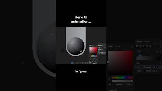 Trendy full screen HERO UI animation in figma #figmatutorial