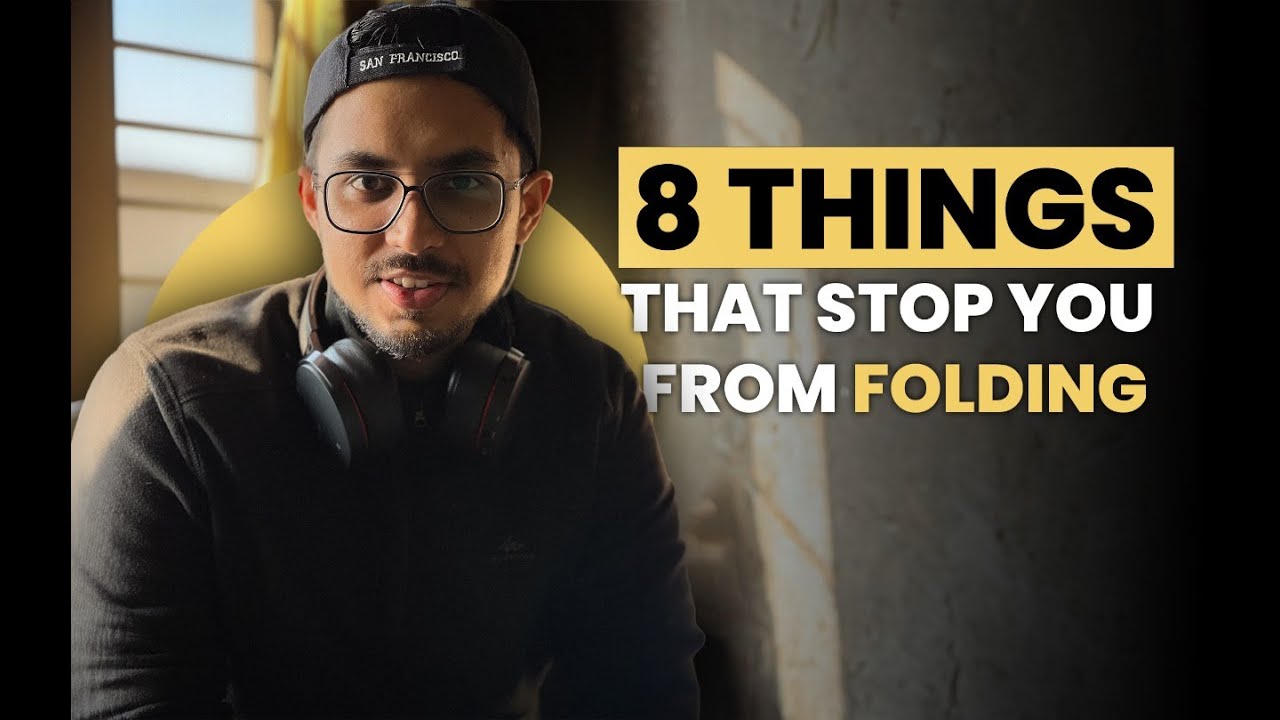 What stops you from folding in poker ? | WHY cant you ?