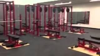 New Mt. Pleasant High School Weight Room!