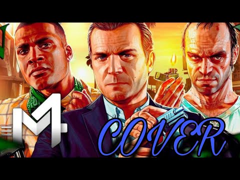 UM COVER MEIO MOLHO DE Michael, Franklin e Trevor (Grand Theft Auto) - V - M4RKIM