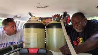 How To Setup the SolaTec C1000 | Changing the DI Tanks | New Subscriber Ride Along