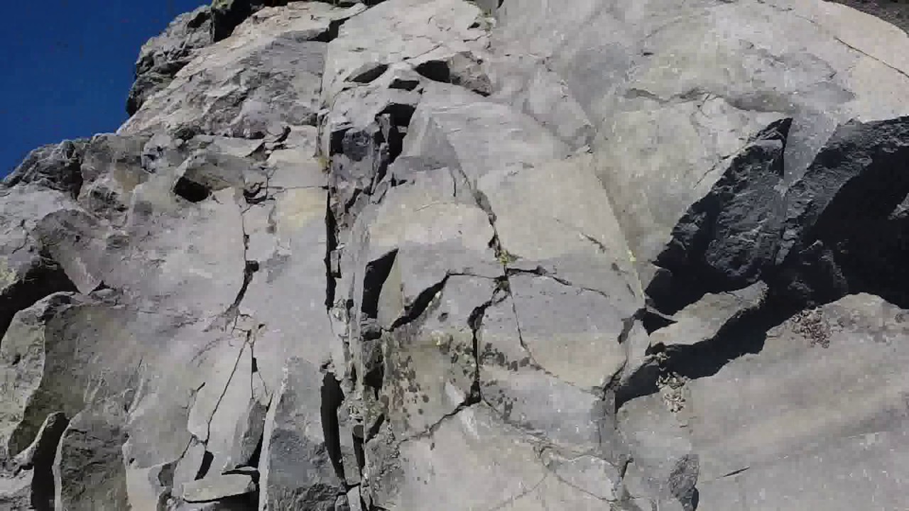 Mount Thielsen , Oregon. Free solo climb
