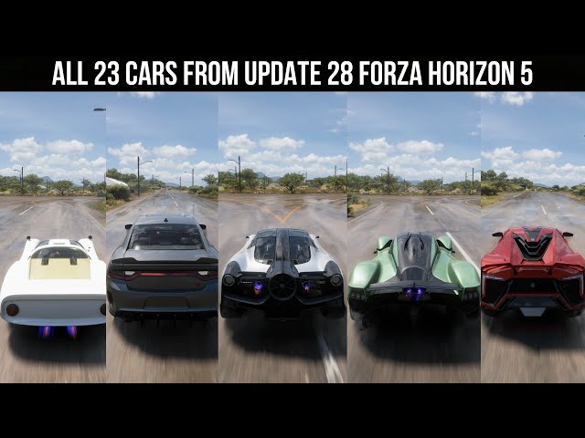 Forza Horizon 5 Shared January Community Update 