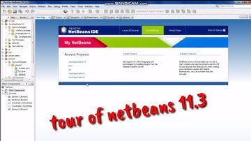 How to create new project in netbeans 11.3 || overview of netbeans 11.3 ||tutorial 1
