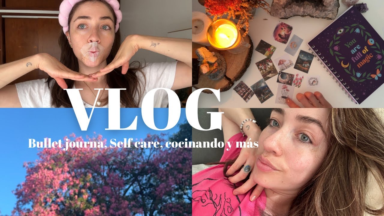 Vlog- self care🧖🏼‍♀️ cambio de look, bullet journal 📔 y HAUL de ropa que hice🪡