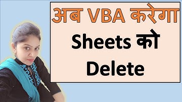 Delete Sheets Using Arrays in VBA | VBA Tutorial | Delete sheets in VBA