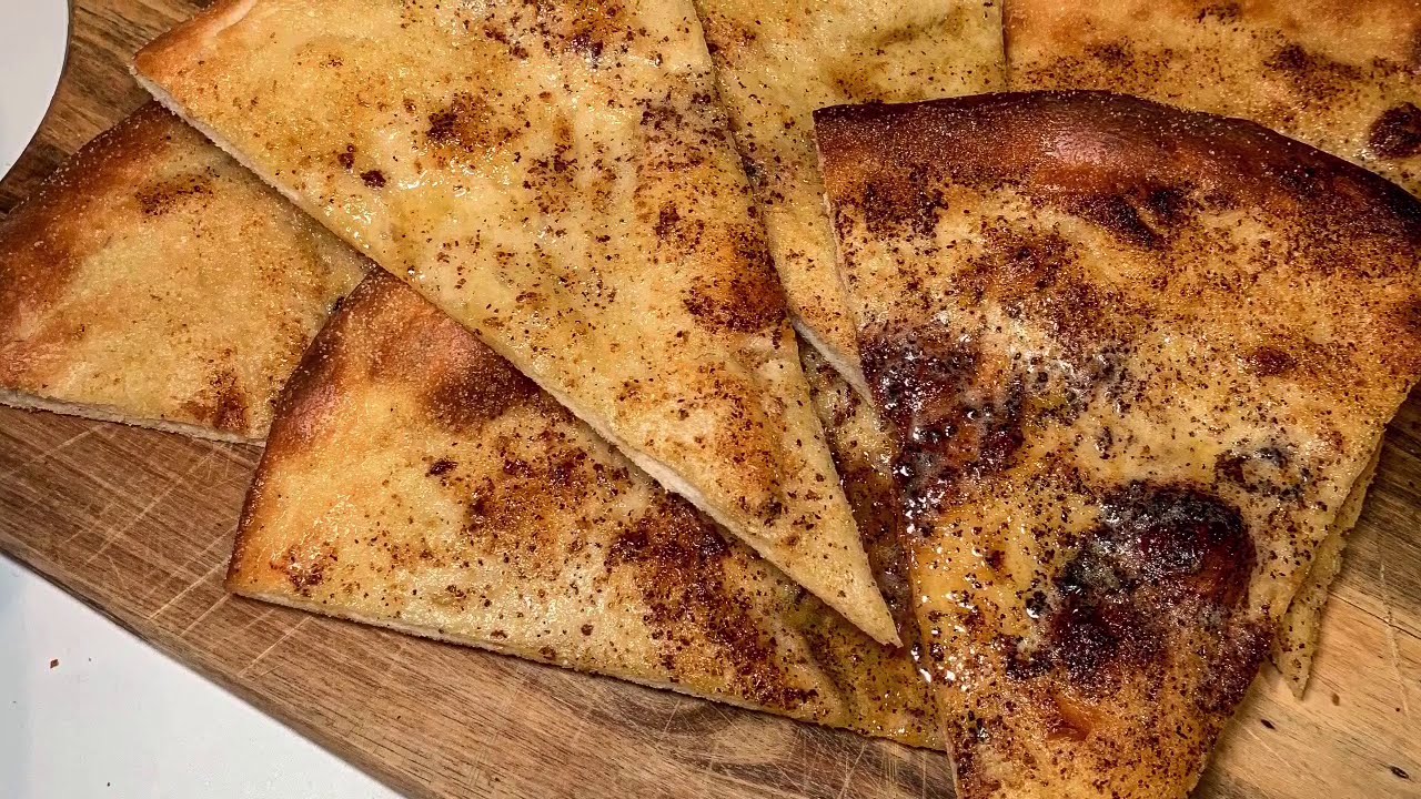 GARLIC PIZZA BREAD RECIPE QUICK RISE YouTube