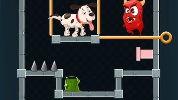 Save the Puppy - Pull the Pin gameplay - joydit hasnu