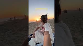 Sunset over sunrise 🌅 #summer #sunset #summertime #beach #beachday #sunsetbeach #sun #sunrise