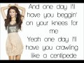 FULL SONG Beggin' On Your Knees - Victoria Justice - Lyrics