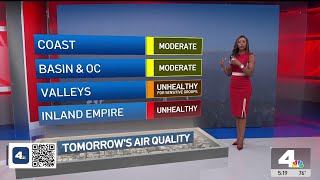 First Alert Forecast: Air quality to remain poor in some areas