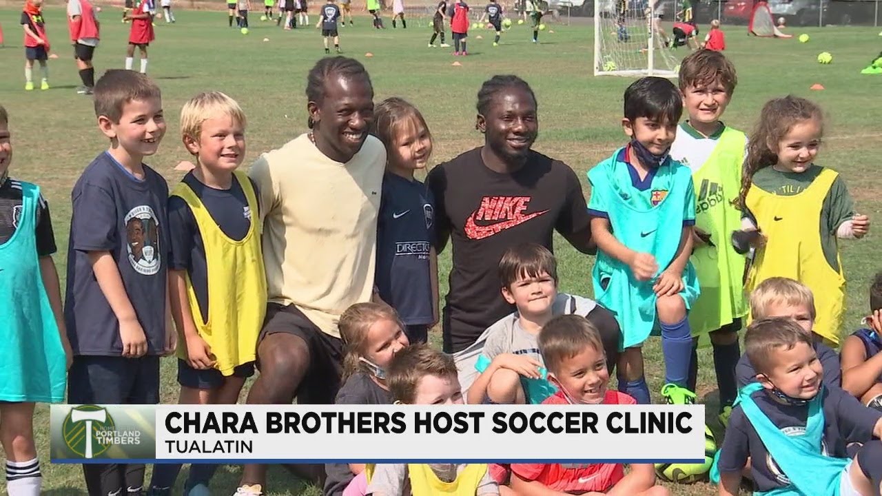 Portland Timbers stars Diego and Yimmi Chara hold youth soccer camp in