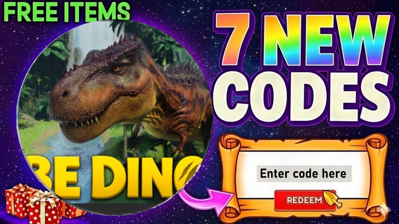*SECRET UPDATE!* | Be Dino CODES 2026 (ROBLOX BD) - YouTube