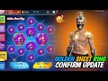ফাইনালি Golden Sheet Bundle Return আসছে😱😱Confirm Update | FF New Weapon Royale | Free Fire New Event