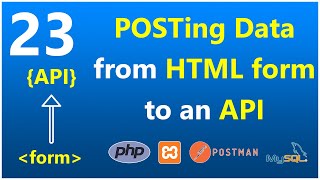 E23 POSTing data from HTML form to PHP API to insert in MySQL | HINDI #howtomap