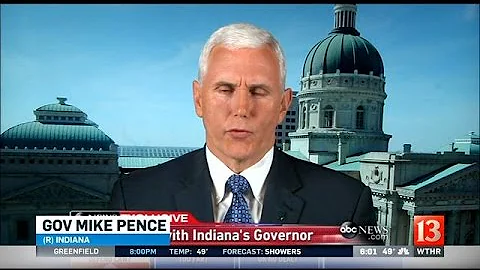 Pence defends Religious Freedom bill
