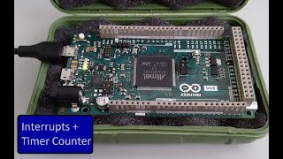Arduino Due Timer Counter with Interrupts example in Microchip Studio 7