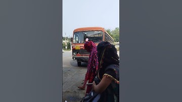 महाराष्ट्र राज्य मार्ग परिवहन महामंडळ msrtc 💖 नांदगाव परळी वैजनाथ #tata #लालपरी #msrtc #उर्धुळकर