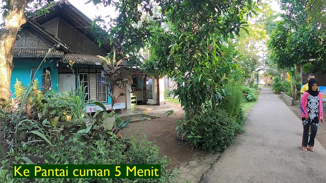 Terpesona! Suasana Perkampungan di Pangandaran dengan Pantai Paling Indah di Jawa Barat