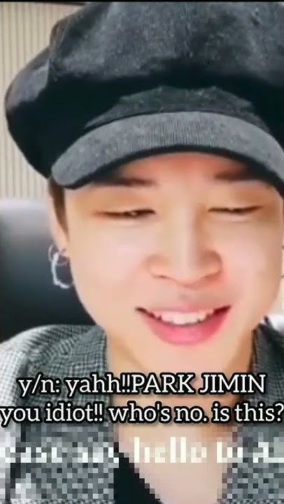 Jimin otp With You During His Vlive|You as 8th Member|BTS imagine|BTS ...