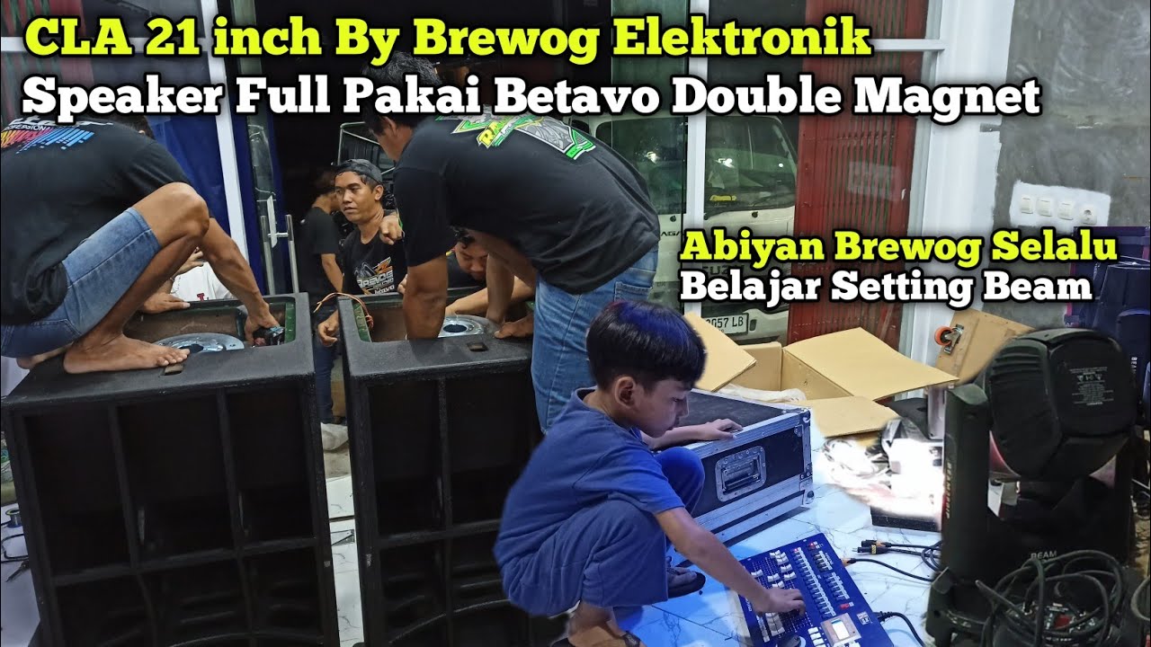 Abiyan Setting Beam Brewog,,Box CLA 21 inch By Brewog Speaker Full ...