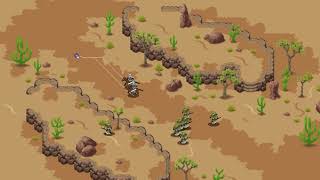 Desert Pixel Art Tileset Game Asset overview