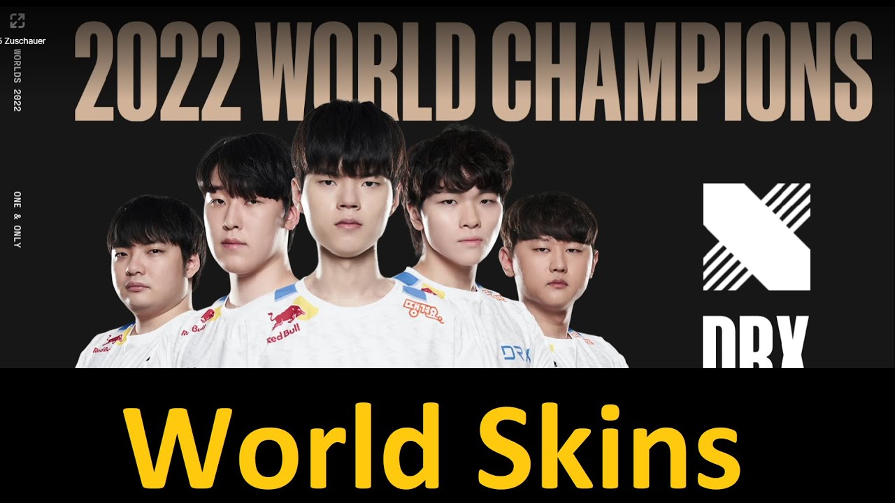 [EN] - Worlds 2022 - Chosen World Skins - YouTube