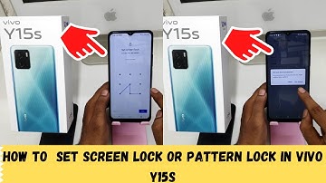 How to set  screen lock or Pattern Lock in VIVO Y15S,Y15| How to Do Screen Lock in VIVO Y15s