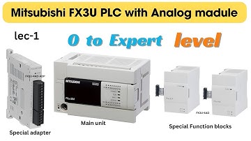 fx3u-4ad example program | fx3u-4ad programming | gx work2 analog programming | fx3u 4ad | fx3u 4da