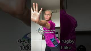 Instagram vs reality rugby photos