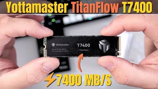 Yottamaster T7400 2TB SSD Unboxing &amp; Speed Test – Fast Gen 4 NVMe!