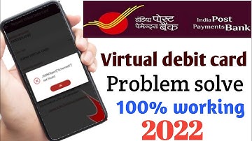 Jsonobject scheme id not found ippb bank | lppb debit card problem solved ippb debit card error 2022