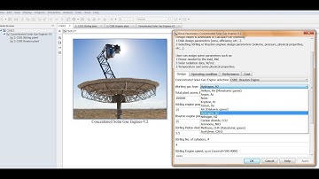 Concentrated Solar Gas Engines | Matlab | Simulink Model