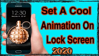 How To Set A Bomb Blast Animation On Lock Screen (Must Watch) 2020!!! screenshot 3