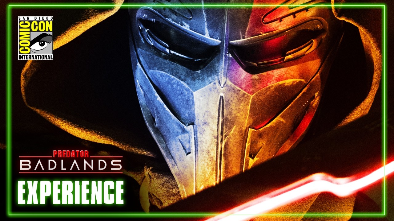 PREDATOR: BADLANDS Immersive Experience SDCC 2025 4K Tour - YouTube