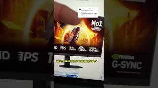 Gaming Monitor Deal 👀 180Hz &amp; WQHD – kommentiere MONITOR für den Link