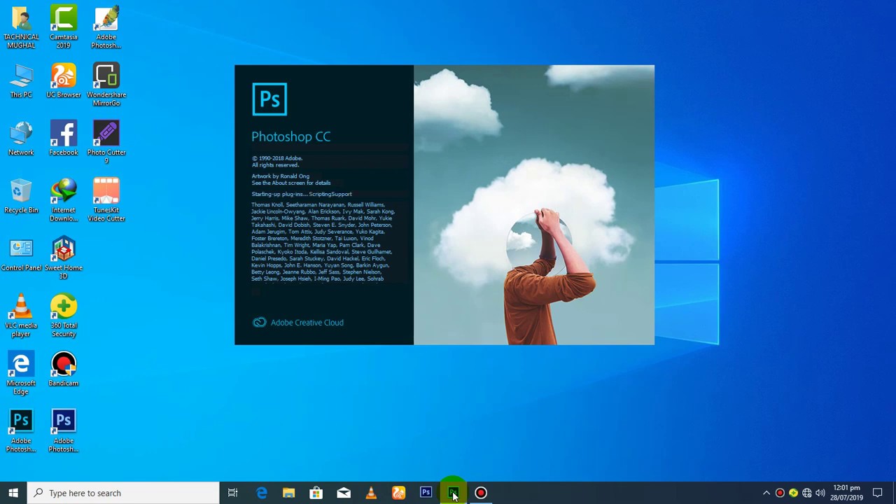 How to fix Crashes Adobe Photoshop CC 2019 in urdu - YouTube