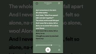 never felt so alone by labrinth and billie eilish sped up