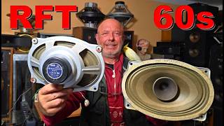 60s Vintage Fullrange SPEAKERS RFT L2659 PBO - Sound Test - Old Budget Audio For Sale